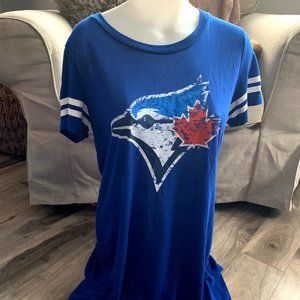 Toronto Blue Jays Pajama Blue Women's Size M